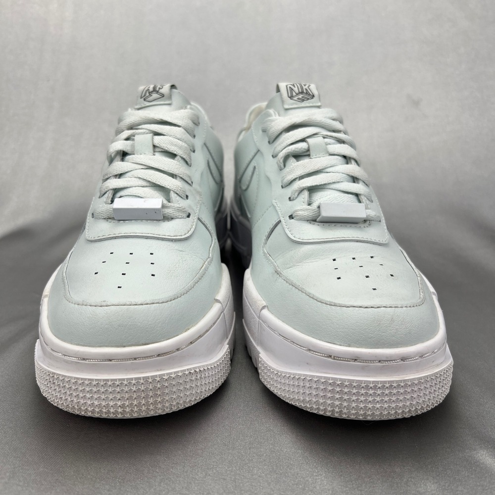 Nikeโ Air Force 1 Pixel Ghost Blue White Platform Sneakers CK6649-400 Womens 8.5 - Picture 3 of 14